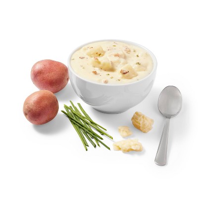 Baked Potato Soup with Uncured Bacon - 16oz - Good &#38; Gather&#8482;