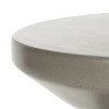 Jiraiya Concrete Accent Stool - Indoor/Outdoor - VNN1033 - Safavieh - 3 of 4