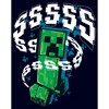 Juniors Womens Minecraft SSSS Creeper T-Shirt - image 2 of 4