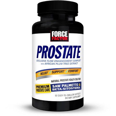 Force Factor Prostate Softgels for Men - 60ct