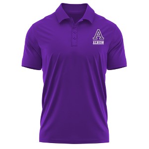 Men's Albion College Adult Polo Left Chest Logo - 1 of 4