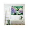 Cottage Garden West of The Wind Pageantry Purple, Green 40 x 30 Inch Waterproof Gallery Wrapped Canvas, Outdoor Garden, Yard, Patio All Weather - 2 of 2