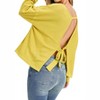 Women's Alexia Pullover Open-Back Sweater - Painted Threads - 4 of 4