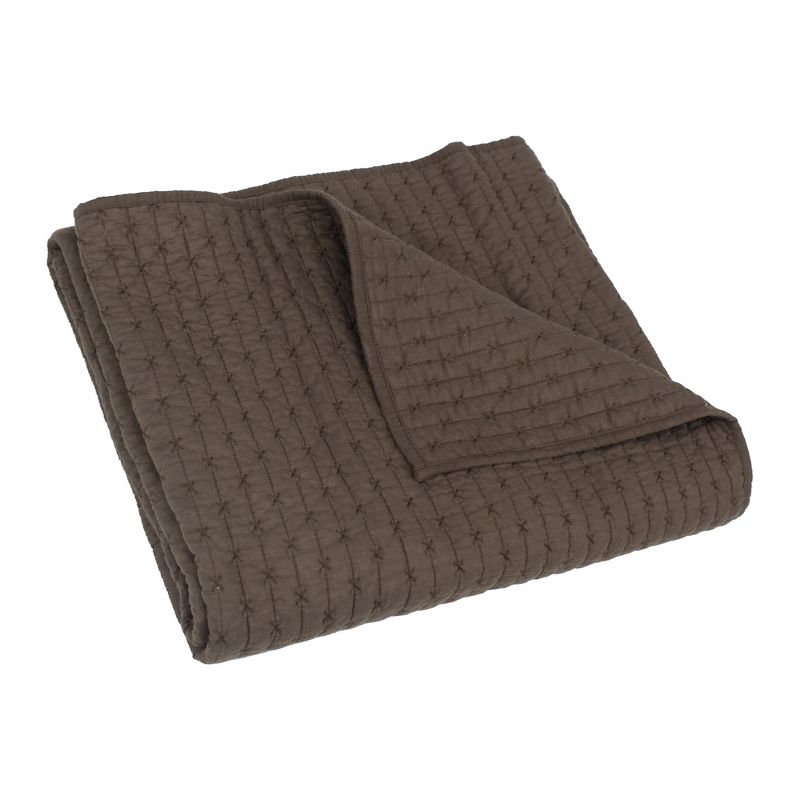 Cross Stitch Quilted Throw - Levtex Home, 1 of 6
