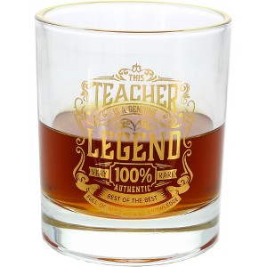 Pavilion Gift Company - Teacher - 8 oz Rocks Glass - Drinkware - 1 of 4