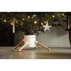 Tree Nest Decorations Family Christmas Tree Stand, White - 2 of 3