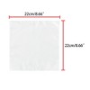 INSPIRE CHIC Men's Wedding Party Solid Color Self-Folded Pocket Squares - 3 of 4