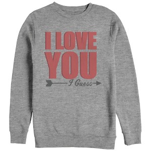 Men's Lost Gods I Love You I Guess Sweatshirt - 1 of 3