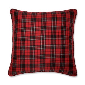 Plaid Napkin - Pillow Perfect, Size: 20x20, Red