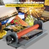 VEVOR 51 Inch Cold Laminator Machine 10mm Manual Vinyl Photo Film Cold laminator Hand Crank Pressure Cold Roll laminator, Grey&Orange - 3 of 4