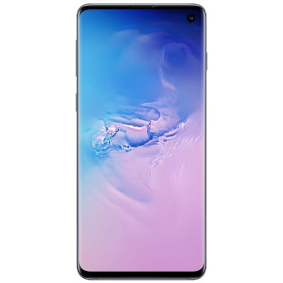 Samsung Galaxy S10 128GB ROM 8GB RAM G973 GSM Unlocked Smartphone - Manufacturer Refurbished - Blue