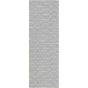Home Conservatory Optic Diamond Handwoven Cotton Indoor Area Rug - 1 of 4
