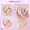 Saviland Women's 50PCS 3D Ice Cream Bear Cake Kawaii Nail Charms Set - Assorted Colors Nail Art Supplies for Salon & Home. - 2 of 4