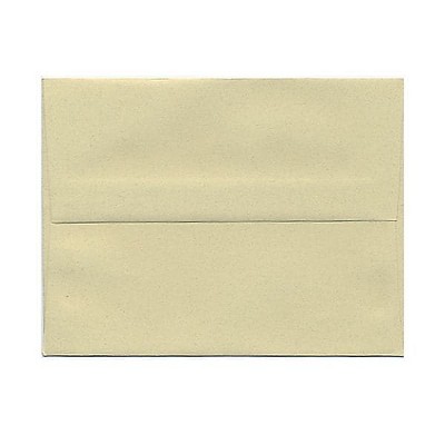 JAM Paper A2 Passport Invitation Envelopes 4.375 x 5.75 Gypsum Recycled 41338