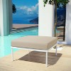 Modway Harmony Outdoor Patio Aluminum Ottoman - 3 of 4
