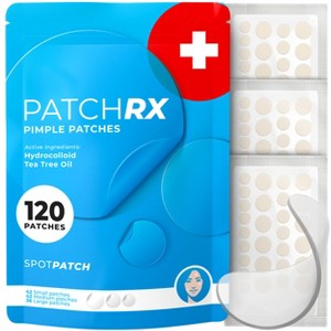 Patch RX Acne Patches with Hydrocolloid and Tea Tree Oil - 120 count - 1 of 1
