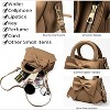 Purses for Women Crossbody Bag, Vegan Leather with Top Carry Handle and Cute Bow Knot - 4 of 4