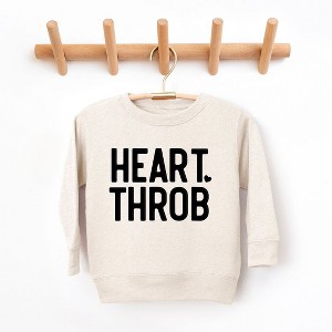The Juniper Shop Heart Throb Small Heart Puff Print Youth Ultra-Soft Graphic Sweatshirt - 1 of 3