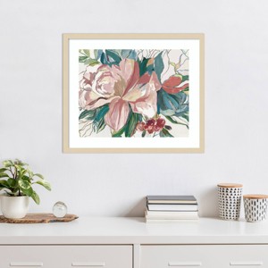 Amanti Art Classic Flower II by Asia Jensen Wood Framed Wall Art Print - 1 of 4
