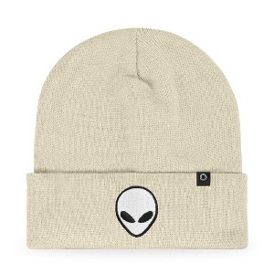 Dalix Alien Embroidered Beanie Hat Knit Cap Cold Weather Mens - 1 of 4