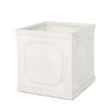 Christopher Knight Home Burgos Outdoor Lightweight Concrete Medium and Large Planter Set,  Antique White - 4 of 4