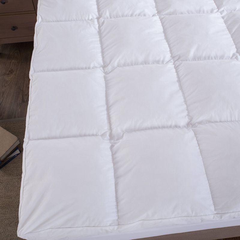Triple Chamber Down & Feather Mattress Topper - St. James Home, 3 of 4