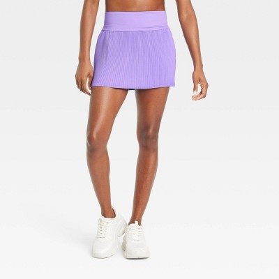 Women's Micro Pleated Skort - All In Motion™ Violet Xl : Target