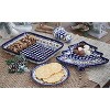 Blue Rose Polish Pottery 1759 Zaklady Christmas Tree Plate - 3 of 3