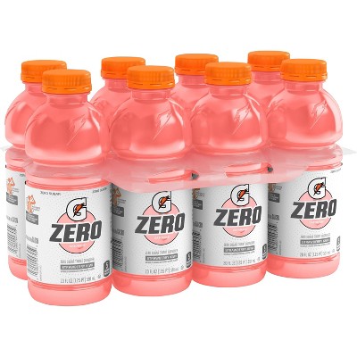 Gatorade G Zero Strawberry Kiwi Sports Drink - 8pk/20 fl oz Bottles