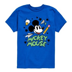 Boys' - Disney - Mickey Mouse Short Sleeve Graphic T-Shirt - 1 of 4
