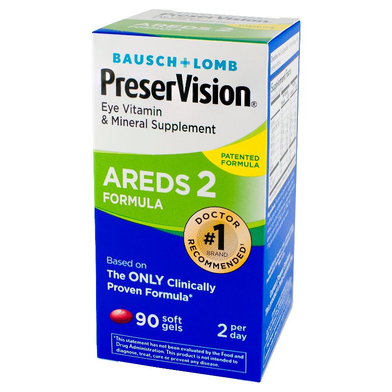 PreserVision AREDS 2 Formula Eye Vitamin & Mineral Supplement Softgels - 90ct, 3 of 9