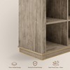 8 Cube Organizer Bookcase -62'' Farmhouse Storage Bins Container, Open Shelf Simple Compartments Bookshelf for Entryway, - 4 of 4