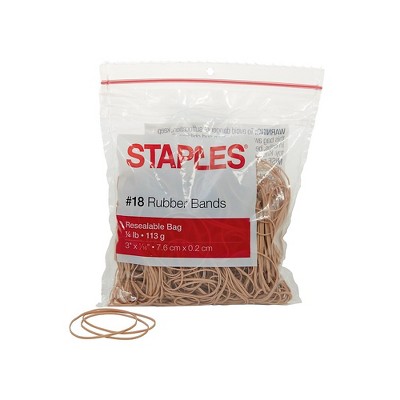 Staples Economy Rubber Bands Size #18 646090