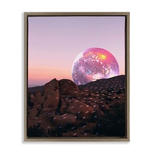 Stupell Industries Surreal Disco Landscape, 21" x 17" - 1 of 4