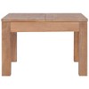 vidaXL Coffee Table Natural Teak Solid Teak Wood 23.6x23.6 in Durable - 3 of 4