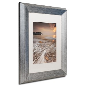 Trademark Fine Art -Mathieu Rivrin 'Etretat' Matted Framed Art - 1 of 4