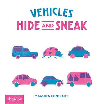 Vehicles Hide and Sneak - (Board Book)