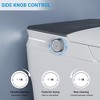 Smart Toilet with Bidet & Auto Flush, Elongated Comfort Height Bowl with Foot Sensor, Warm Water Bidet/Air Dryer, Heated Seat,Modern Bathroom Toilet - 4 of 4