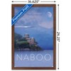 Trends International Star Wars: Naboo - Visit Naboo by Russell Walks 23 Framed Wall Poster Prints - 3 of 4