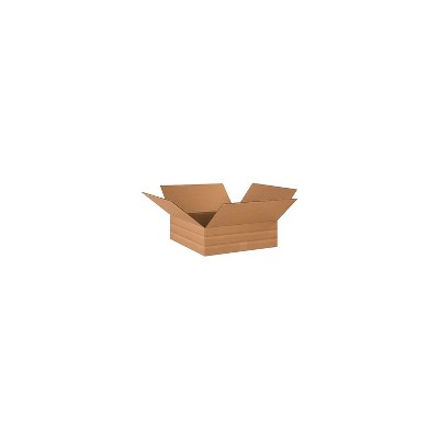 Box Partners Multi-Depth Corrugated Boxes 18" x 18" x 6" Kraft 20/Bundle MD18186
