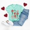 Simply Sage Market Women's Cowgirl Valentine Disco Short Sleeve Graphic Tee - 2 of 4