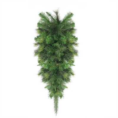 Northlight 48" Unlit Canyon Pine Artificial Christmas Teardrop Swag