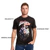 Jojo's Bizarre Adventure Group Shot Logo Text Adult Black Mineral Wash Crew Neck Short Sleeve T-shirt - 3 of 4