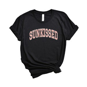 Simply Sage Market Women's Distressed Sunkissed Short Sleeve Graphic Tee - 1 of 2