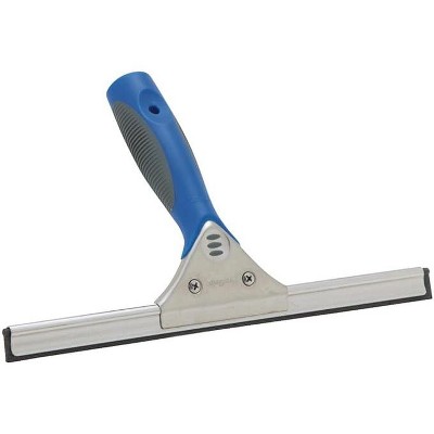 Ettore 12-Inch Stainless Steel ProGrip Squeegee