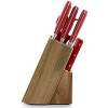 Gibson Eastwalk 14 Piece Stainless Steel Cutlery Block Set in Red - 2 of 4