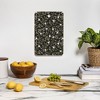 Iveta Abolina Blooming Vines Black Cutting Board Rectangle - Deny Designs - 3 of 3