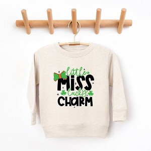 The Juniper Shop Little Miss Lucky Charm Toddler Graphic Sweatshirt - 1 of 3