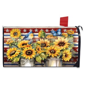 Briarwood Lane Summer Mailbox Cover  - Standard Size - American Country For Summer Mailbox Cover - 1 of 2