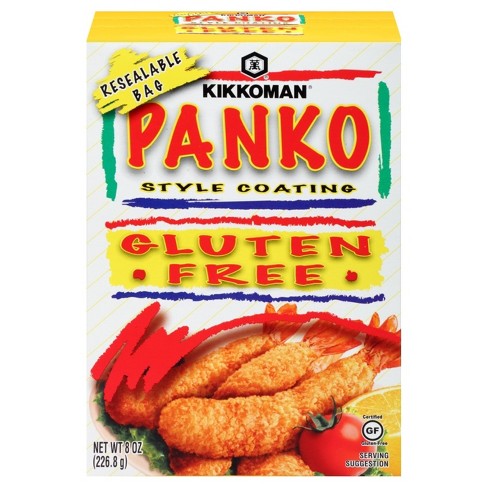 Kikkoman Gluten Free Panko Japanese Style Bread Crumbs 8oz Target